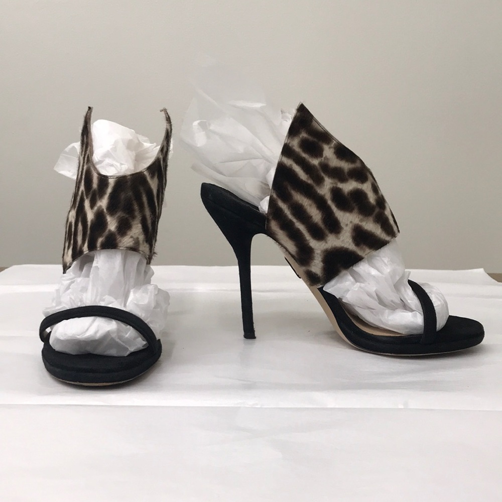 Paul Andrew suede mule sandal